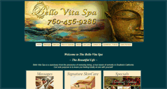 Desktop Screenshot of bellovitaspa.com